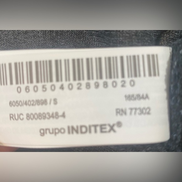 Zara Gael Grey Sleeveless Mini Dress, Sz S, Scoop Neckline, Straight A-line - Picture 6 of 7